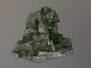 skull cave 3D Model