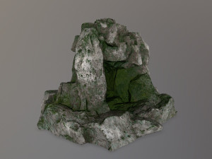 skull cave Model 3D