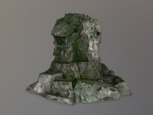 skull cave Model 3D
