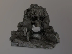 skull cave 3D Model