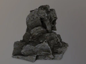 skull cave 3D Model
