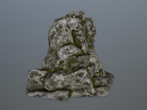 skull cave 3D 模型