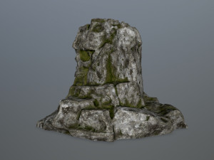 skull cave 3D 模型