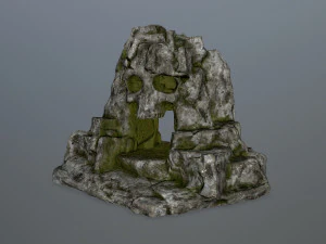 skull cave 3D Model