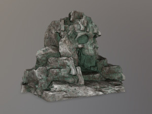 skull cave 3D Model