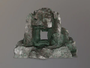 skull cave 3D Model