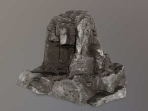 skull cave Model 3D