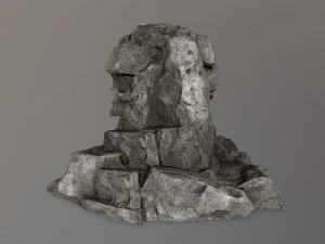 skull cave 3D Model