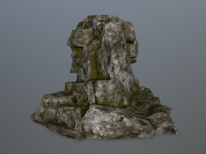 skull cave 3D मॉडल