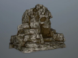 skull cave 3D Model