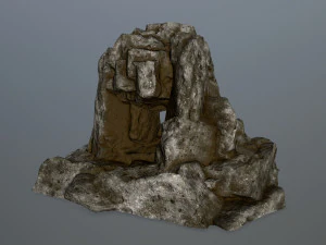 skull cave 3D Model