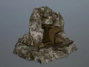 skull cave 3D Model