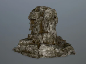 skull cave 3D Model