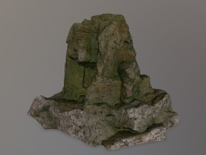 skull cave 3D 모델