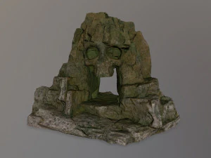 skull cave 3D Model