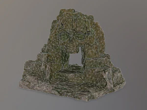 skull cave 3D Model