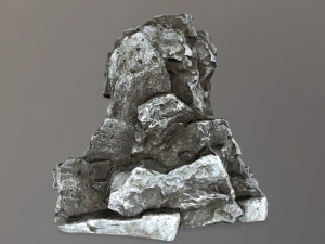 grotta del teschio Modello 3D