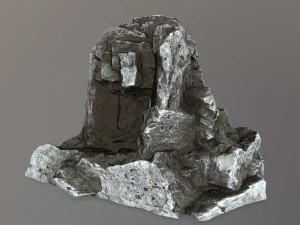 grotta del teschio Modello 3D