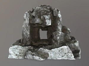 grotta del teschio Modello 3D