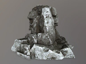 grotta del teschio Modello 3D