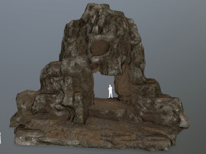 skull cave 3D मॉडल