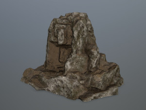 skull cave 3D Модель