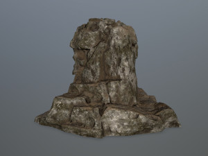 skull cave 3D Модель
