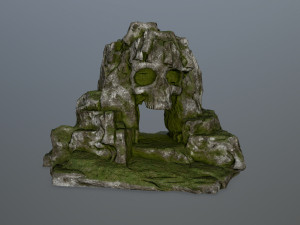 skull cave 3D Model