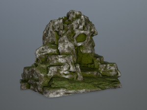 skull cave 3D Model