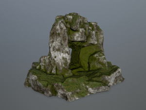 skull cave 3D Model
