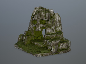 skull cave 3D Model