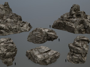rocks 3D Model