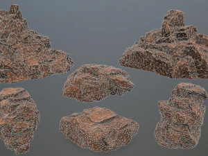 rocks 3D Model
