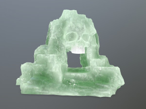 ice skull cave 3D Model