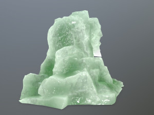 ice skull cave 3D Model