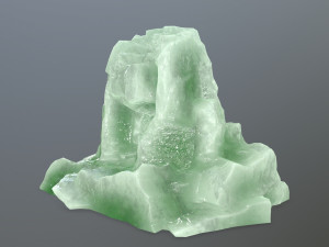 ice skull cave 3D Model