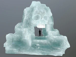 Eissch&auml;delh&ouml;hle 3D Modell