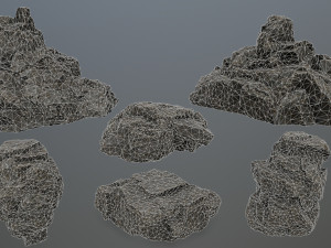 rocks Modèle 3D