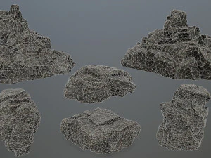 rocks 3D Model