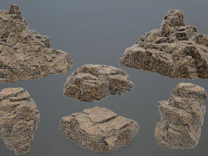rocks 3D Model