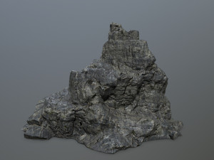 cliff rocks 3D 模型