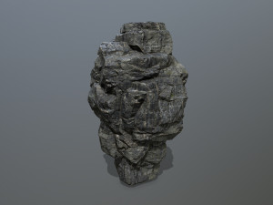 cliff rocks 3D 模型