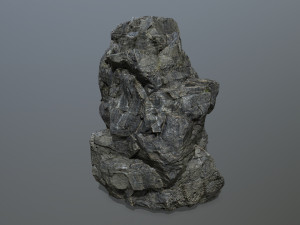 cliff rocks 3D 模型