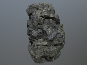 cliff rocks 3D 模型