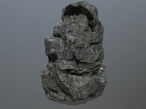 cliff rocks 3D 模型