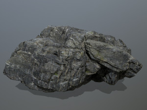 cliff rocks 3D 模型
