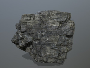 cliff rocks 3D 模型