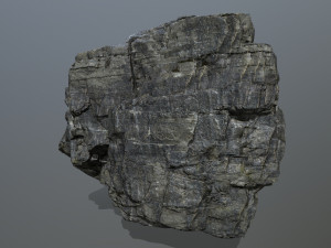 cliff rocks 3D 模型