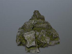 rocks set Model 3D