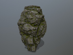 rocks set Model 3D